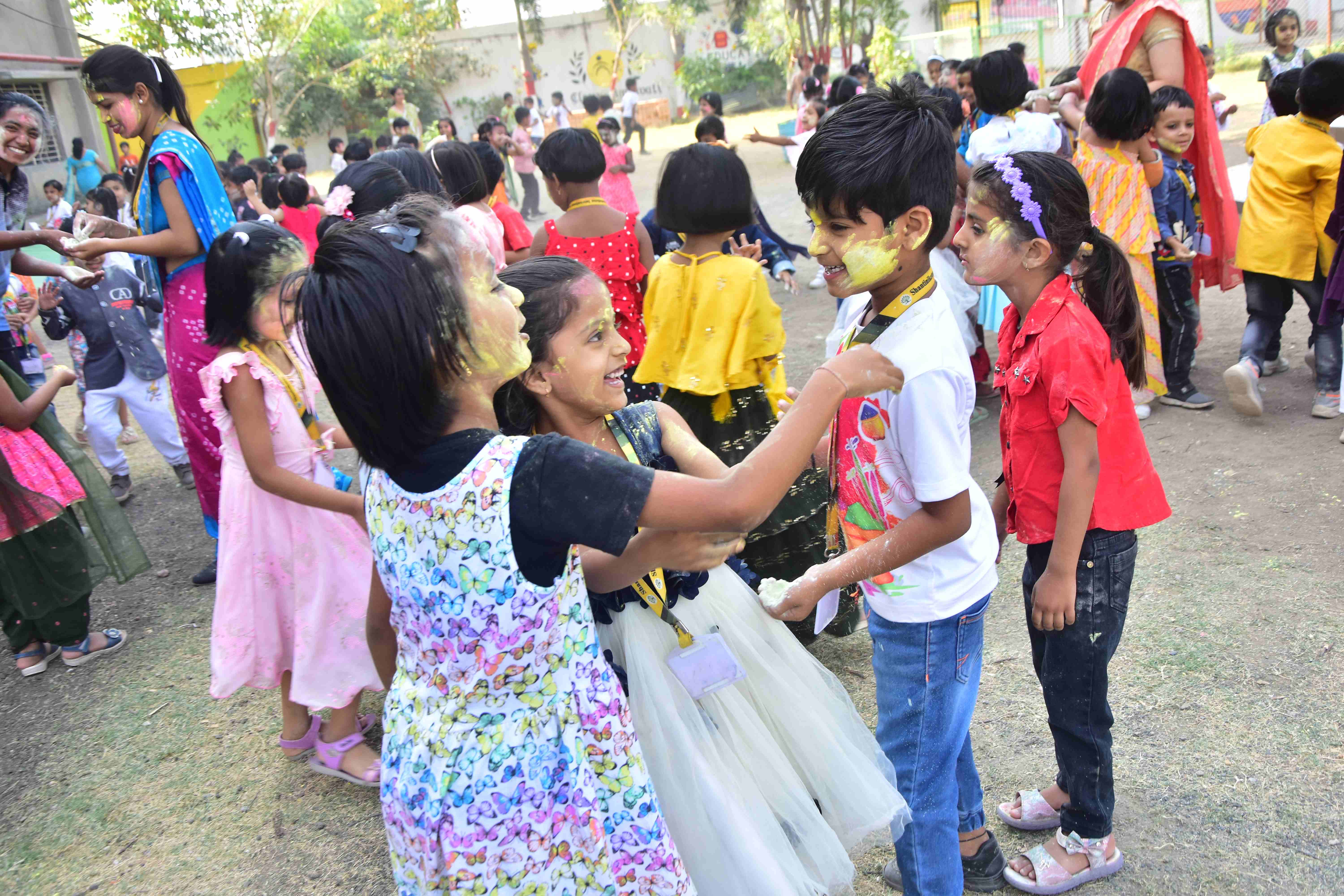 Holi celebration